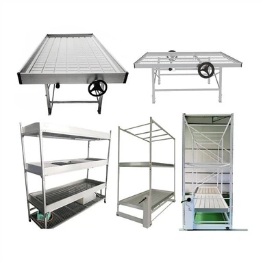 Hydroponic Rolling Bench Grow Table Series