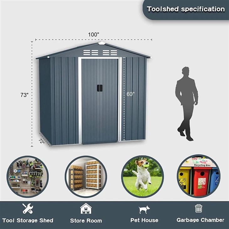 Back Yard Storage Shed